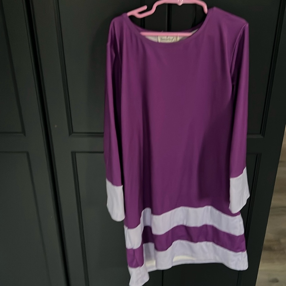 5/$15! Besser Bay purple Daphne dress
